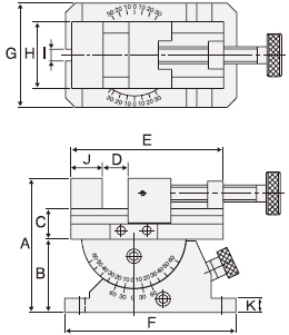 Тиски UV-80