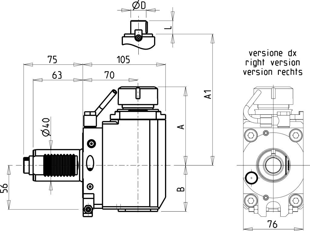 Головка сверлильно фрезерная 215SAU_R32_40D00 (FR40ER32H70CH41 ex)