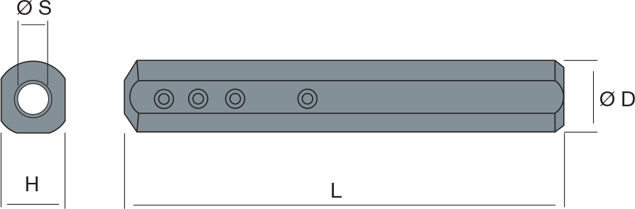 Держатель NT-SLV S5.0               HOLDERS  NIKKO