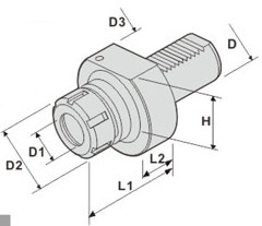 Патрон резьбонарезной TAP-20-ER20