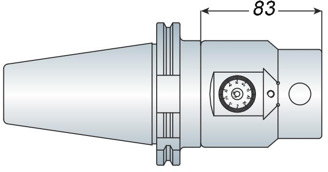 Расточная головка SK40-NBH2084(8PCS)