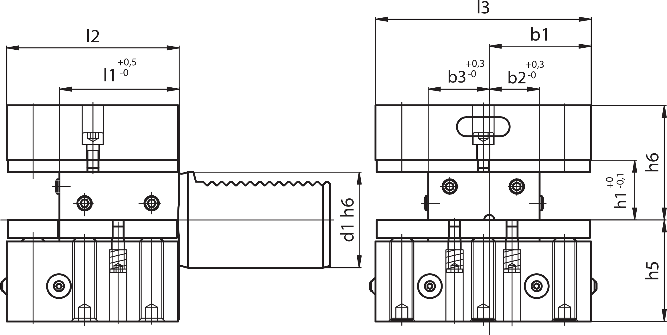 Резцедержатель PORT.COMBINATO FORMA D2-25X16