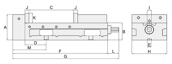 Тиски HDL-6”