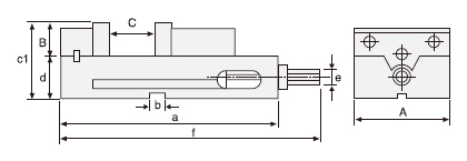 Тиски HMC-6"