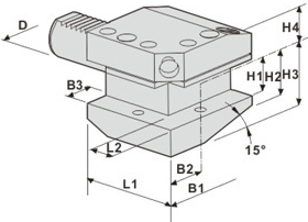 Резцедержатель CB2-60x32