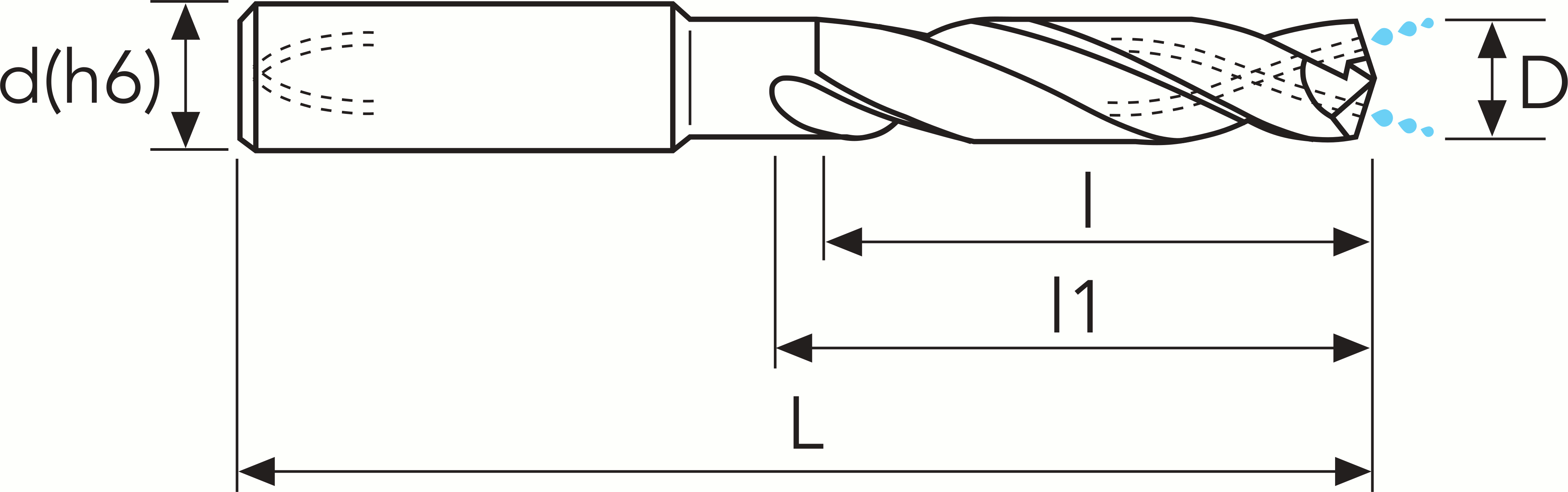 Сверло 353HTA MM 8.1   PV200  3D  D6537K OSAWA
