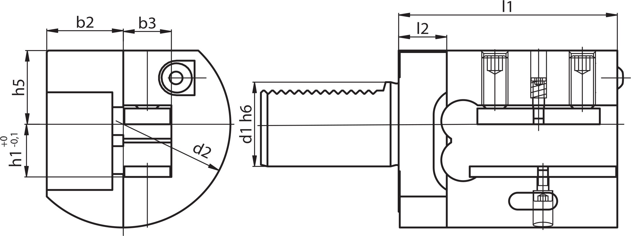 Резцедержатель ASSIALE FORMA C2S-30X20