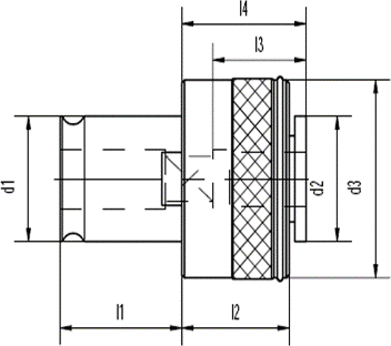 Вставка для метчиков BUSSOLA PORTA/M/C/F 8X6,2 GR.1
