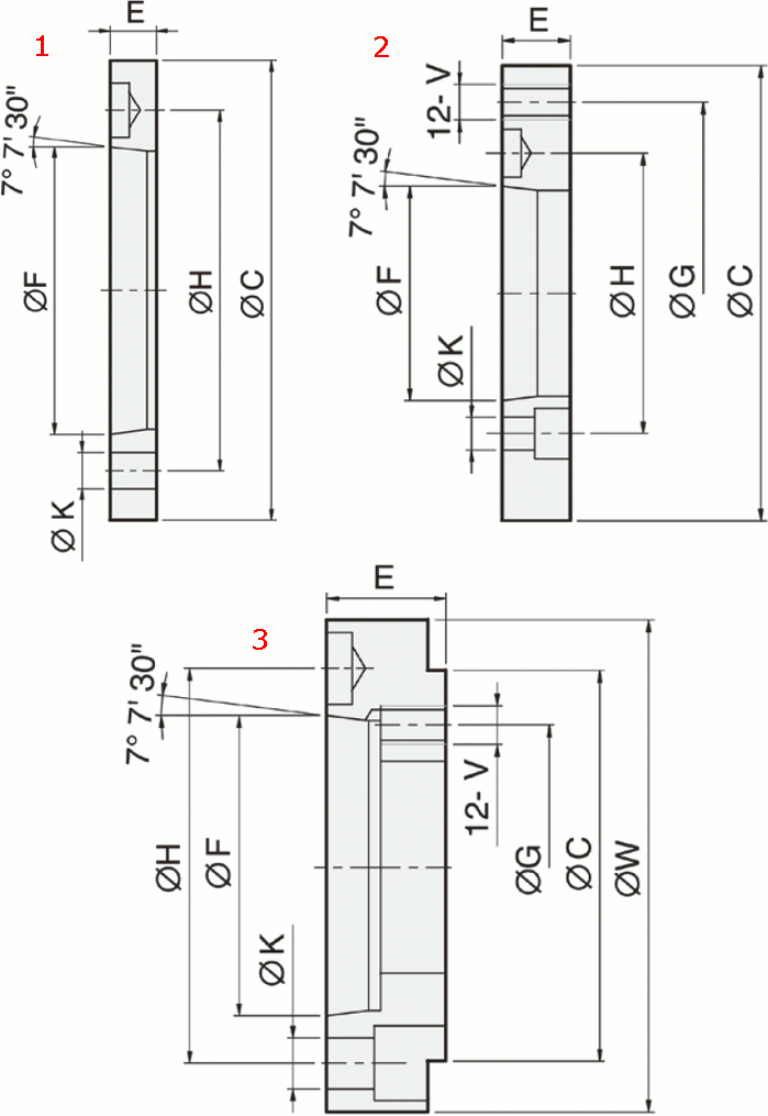 Планшайба N02060J5