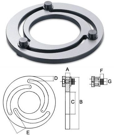 Приспособление для расточки кулачков JB10 for 10'' chuck