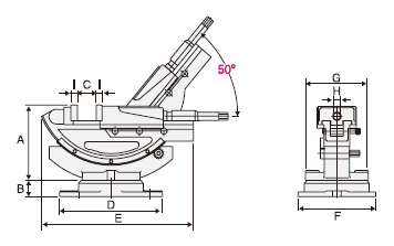 Тиски HHY-150